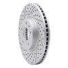 830-54259L Geoperformance Drilled/Slotted Brake Rotor, 2013-2020 Ford/Lincoln/Mercury/Mazda, Position: Front Left - image 2