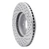 830-54259L Geoperformance Drilled/Slotted Brake Rotor, 2013-2020 Ford/Lincoln/Mercury/Mazda, Position: Front Left - image 4