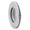 830-54259R Geoperformance Drilled/Slotted Brake Rotor, 2013-2020 Ford/Lincoln/Mercury/Mazda, Position: Front Right - image 4