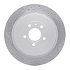 830-54260L Geoperformance Drilled/Slotted Brake Rotor, 2013-2014 Ford/Lincoln/Mercury/Mazda, Position: Rear Left - image 1