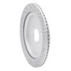 830-54260L Geoperformance Drilled/Slotted Brake Rotor, 2013-2014 Ford/Lincoln/Mercury/Mazda, Position: Rear Left - image 4
