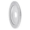830-54260R Geoperformance Drilled/Slotted Brake Rotor, 2013-2014 Ford/Lincoln/Mercury/Mazda, Position: Rear Right - image 4