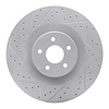 830-54261L Geoperformance Drilled/Slotted Brake Rotor, 2016-2018 Ford/Lincoln/Mercury/Mazda, Position: Front Left - image 1