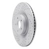 830-54261L Geoperformance Drilled/Slotted Brake Rotor, 2016-2018 Ford/Lincoln/Mercury/Mazda, Position: Front Left - image 2