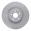 830-54261R Geoperformance Drilled/Slotted Brake Rotor, 2016-2018 Ford/Lincoln/Mercury/Mazda, Position: Front Right - image 1