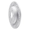 830-54262L Geoperformance Drilled/Slotted Brake Rotor, Fits Select Ford/Lincoln/Mercury/Mazda, Position: Rear Left - image 2