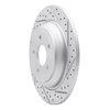 830-54262R Geoperformance Drilled/Slotted Brake Rotor, Fits Select Ford/Lincoln/Mercury/Mazda, Position: Rear Right - image 2