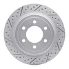 830-54267L Geoperformance Drilled/Slotted Brake Rotor, 2018-2021 Ford/Lincoln/Mercury/Mazda, Position: Rear Left - image 1