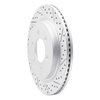 830-54267R Geoperformance Drilled/Slotted Brake Rotor, 2018-2021 Ford/Lincoln/Mercury/Mazda, Position: Rear Right - image 2