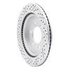 830-54267R Geoperformance Drilled/Slotted Brake Rotor, 2018-2021 Ford/Lincoln/Mercury/Mazda, Position: Rear Right - image 4