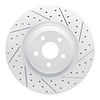 830-54274R Geoperformance Drilled/Slotted Brake Rotor, Fits Select Ford/Lincoln/Mercury/Mazda, Position: Front Right - image 1