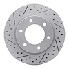 830-54275L Geoperformance Drilled/Slotted Brake Rotor, Fits Select Ford/Lincoln/Mercury/Mazda, Position: Front Left - image 1