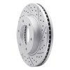 830-54275R Geoperformance Drilled/Slotted Brake Rotor, Fits Select Ford/Lincoln/Mercury/Mazda, Position: Front Right - image 2
