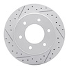830-54276L Geoperformance Drilled/Slotted Brake Rotor, Fits Select Ford/Lincoln/Mercury/Mazda, Position: Rear Left - image 1