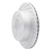 830-54276L Geoperformance Drilled/Slotted Brake Rotor, Fits Select Ford/Lincoln/Mercury/Mazda, Position: Rear Left - image 2