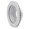 830-54276L Geoperformance Drilled/Slotted Brake Rotor, Fits Select Ford/Lincoln/Mercury/Mazda, Position: Rear Left - image 4
