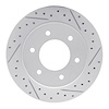 830-54276R Geoperformance Drilled/Slotted Brake Rotor, Fits Select Ford/Lincoln/Mercury/Mazda, Position: Rear Right - image 1