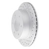 830-54276R Geoperformance Drilled/Slotted Brake Rotor, Fits Select Ford/Lincoln/Mercury/Mazda, Position: Rear Right - image 2