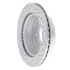 830-54276R Geoperformance Drilled/Slotted Brake Rotor, Fits Select Ford/Lincoln/Mercury/Mazda, Position: Rear Right - image 4