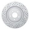 830-54278L Geoperformance Drilled/Slotted Brake Rotor, Fits Select Ford/Lincoln/Mercury/Mazda, Position: Rear Left - image 1