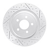 830-54280R Geoperformance Drilled/Slotted Brake Rotor, Fits Select Ford/Lincoln/Mercury/Mazda, Position: Rear Right - image 1