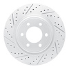 830-54287L Geoperformance Drilled/Slotted Brake Rotor, Fits Select Ford/Lincoln/Mercury/Mazda, Position: Front Left - image 1