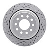 830-55003L Geoperformance Drilled/Slotted Brake Rotor, 2003-2011 Ford/Lincoln/Mercury/Mazda, Position: Rear Left - image 1