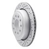 830-55003L Geoperformance Drilled/Slotted Brake Rotor, 2003-2011 Ford/Lincoln/Mercury/Mazda, Position: Rear Left - image 2