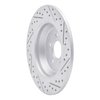 830-55005L Geoperformance Drilled/Slotted Brake Rotor, Fits Select Ford/Lincoln/Mercury/Mazda, Position: Rear Left - image 4