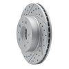 830-56012L Geoperformance Drilled/Slotted Brake Rotor, 1995-1997 Ford/Lincoln/Mercury/Mazda, Position: Front Left - image 2