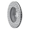 830-56012L Geoperformance Drilled/Slotted Brake Rotor, 1995-1997 Ford/Lincoln/Mercury/Mazda, Position: Front Left - image 4