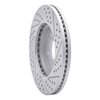 830-56019L Geoperformance Drilled/Slotted Brake Rotor, 2003-2011 Ford/Lincoln/Mercury/Mazda, Position: Front Left - image 4