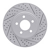 830-56019R Geoperformance Drilled/Slotted Brake Rotor, 2003-2011 Ford/Lincoln/Mercury/Mazda, Position: Front Right - image 1