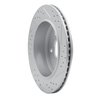 830-56020L Geoperformance Drilled/Slotted Brake Rotor, 2003-2011 Ford/Lincoln/Mercury/Mazda, Position: Rear Left - image 4