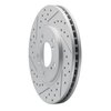 830-58004L Geoperformance Drilled/Slotted Brake Rotor, 1991-1996 Acura/Honda, Position: Front Left - image 2