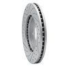 830-58004R Geoperformance Drilled/Slotted Brake Rotor, 1991-1996 Acura/Honda, Position: Front Right - image 4
