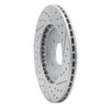 830-58005L Geoperformance Drilled/Slotted Brake Rotor, 1991-1996 Acura/Honda, Position: Rear Left - image 4