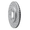 830-58005R Geoperformance Drilled/Slotted Brake Rotor, 1991-1996 Acura/Honda, Position: Rear Right - image 2