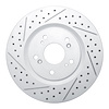 830-58012L Geoperformance Drilled/Slotted Brake Rotor, 1997-2005 Acura/Honda, Position: Rear Left - image 1