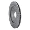 830-58012R Geoperformance Drilled/Slotted Brake Rotor, 1997-2005 Acura/Honda, Position: Rear Right - image 4