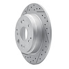 830-58014L Geoperformance Drilled/Slotted Brake Rotor, 1999-2003 Acura/Honda, Position: Rear Left - image 1