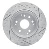 830-58014L Geoperformance Drilled/Slotted Brake Rotor, 1999-2003 Acura/Honda, Position: Rear Left - image 4