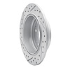 830-58014R Geoperformance Drilled/Slotted Brake Rotor, 1999-2003 Acura/Honda, Position: Rear Right - image 1