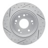 830-58014R Geoperformance Drilled/Slotted Brake Rotor, 1999-2003 Acura/Honda, Position: Rear Right - image 2
