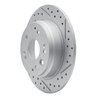830-58014R Geoperformance Drilled/Slotted Brake Rotor, 1999-2003 Acura/Honda, Position: Rear Right - image 3
