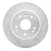 830-58019R Geoperformance Drilled/Slotted Brake Rotor, 2003-2011 Acura/Honda, Position: Rear Right - image 1