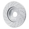 830-58020R Geoperformance Drilled/Slotted Brake Rotor, 2004-2008 Acura/Honda, Position: Front Right - image 4