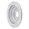 830-58022L Geoperformance Drilled/Slotted Brake Rotor, 2005-2012 Acura/Honda, Position: Rear Left - image 4