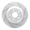 830-58023R Geoperformance Drilled/Slotted Brake Rotor, 2009-2014 Acura/Honda, Position: Rear Right - image 1