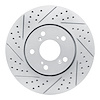 830-58025L Geoperformance Drilled/Slotted Brake Rotor, 2014-2020 Acura/Honda, Position: Front Left - image 1